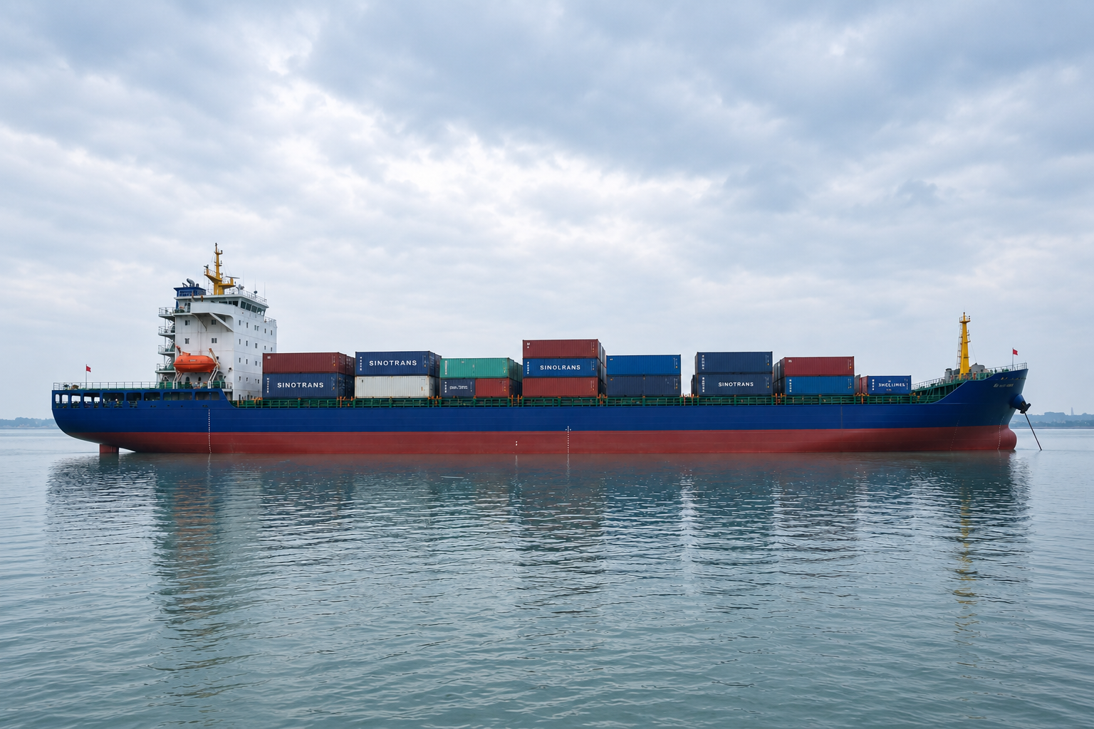 21,450 DWT 1132 TEU Container Ship - 1