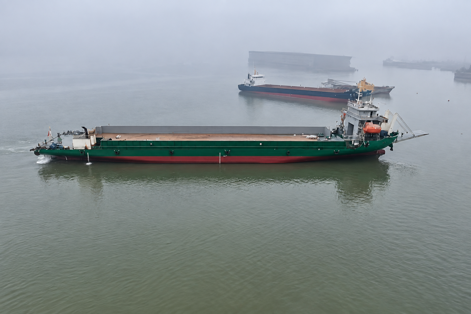 5,000 DWT Deck Barge - 1