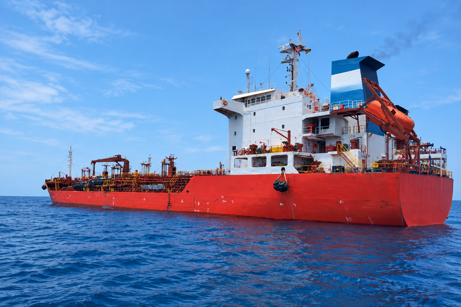 13,000 DWT Oil/Chemical Tanker - 1